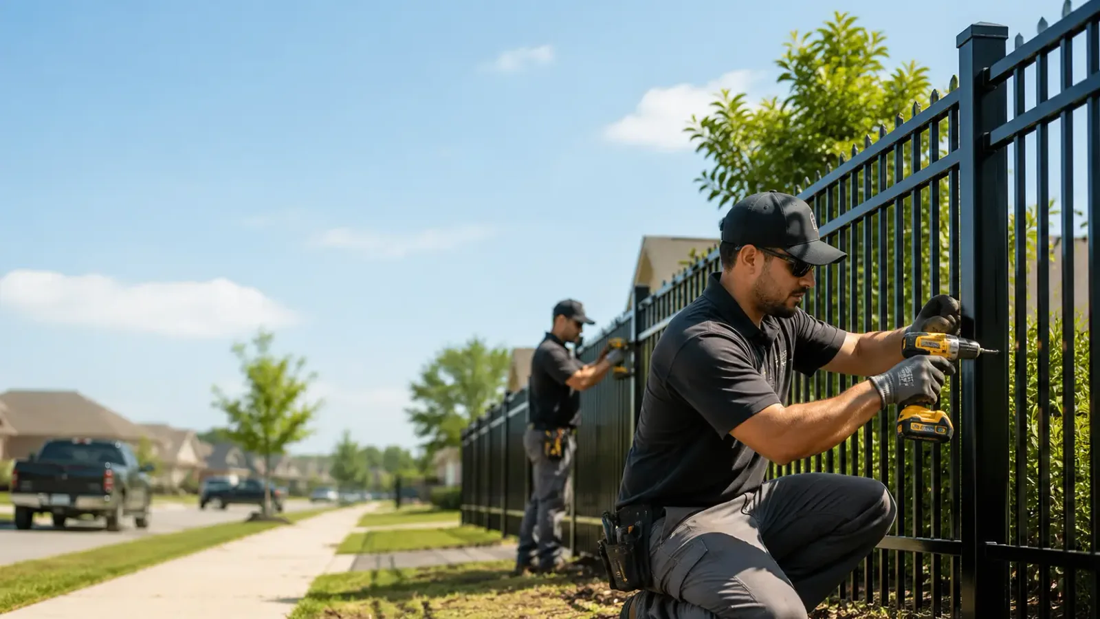 Metal Fence Installation in Clara, MS